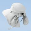 Outdoor Sunscreen Bucket Hat UV Protection Neck Flap Bucket Hat Breathable Fisherman Hat  Travel
