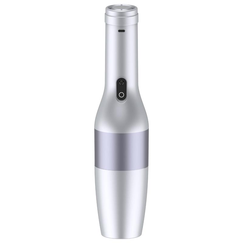 

Автомобильный пылесос Беспроводной мини-ручной пылесос для очистки автомобиля со светодиодной подсветкой для автомобиля серебряный