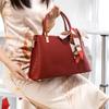 Mom Bag Handheld Red Bag for Women 2024 Spring Summer New Wedding Large Capacity Fashion Versatile Crossbody Bag Wedding Bag