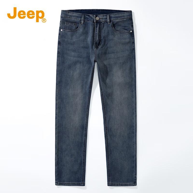 

Jeep Men s Straight-Leg Relaxed Fit Jeans 30