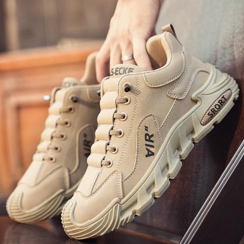 Men's Spring Korean Trendy Casual Board Shoes, Versatile Sports Footwear For Students And Youth.