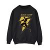 DC Comics Womens/Ladies Black Adam Golden Bolt Chest Sweatshirt