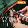 1-4 Stück Camping Magnetischer Haken Starke Saugkraft Trennbar Outdoor Zelt Überdachung Karabiner Magnet Haken Wandern Camping Zubehör