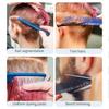 Tail Comb Long Steel Pin Teasing Combs Teasing Combs Metal Parting Combs with Stainless Steel Pintail for Womens Gifts