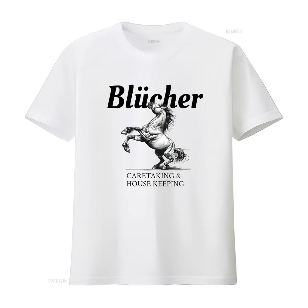 Blucher House Keeping T-Shirt Young Frankenstein Film Halloween Kostüm Oberteil Hausmeister Klassische Komödie Fan vintage gewaschen