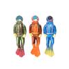 Floating Diver Aquarium Decorations Cartoon Diver Figurines Aquarium Ornament Fish Playmate Fish Tank Accessories