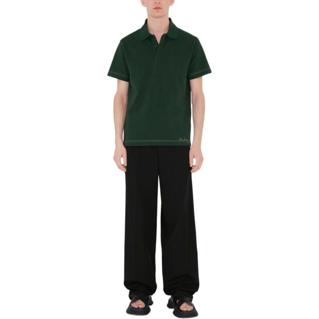 Burberry Logo-embroidered Polo Shirt 80904901