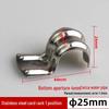 Single-Sided U-Shaped P-Shaped Stainless Steel Pipe Clamp for 16-20 Iron Conduit