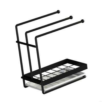 Functional Hair Tie And Scrunchie Holder Stand Hair Accessory Stand Space Saving For Bedrooms Bathrooms Or Closets X3UC