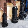 WQ 100WQ80-25 High Power 11KW Non-Clogging Submersible Sewage Pump for Sludge