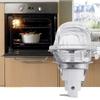 Ceramic Base Oven Lamp Holder 25W Oven Lamp Cap Durable Illumination Lamp Holder  Appliance