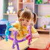 Suction Cup Stretchable Giraffe Toy Telescopic Educational Deformation Animal  Fidget Play