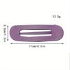 Large Frosted Hair Clip Women's Side Bangs Clip Headdress Back of Head Grab Clip