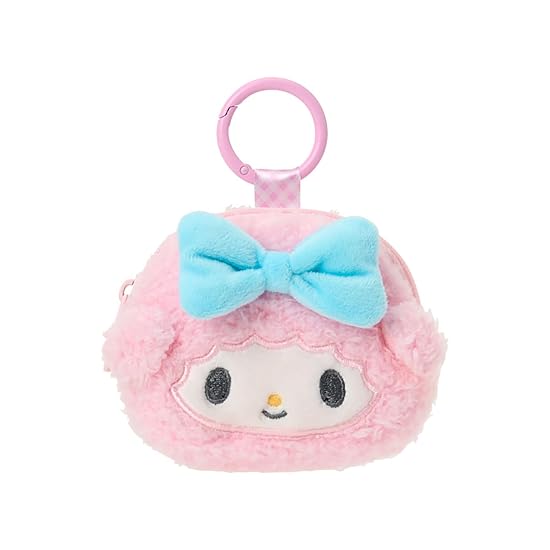 SANRIO Face-Shaped Mini Pouch with Carabiner My Sweet Piano Ages 3 and up 016209 B0H3B4NV8H