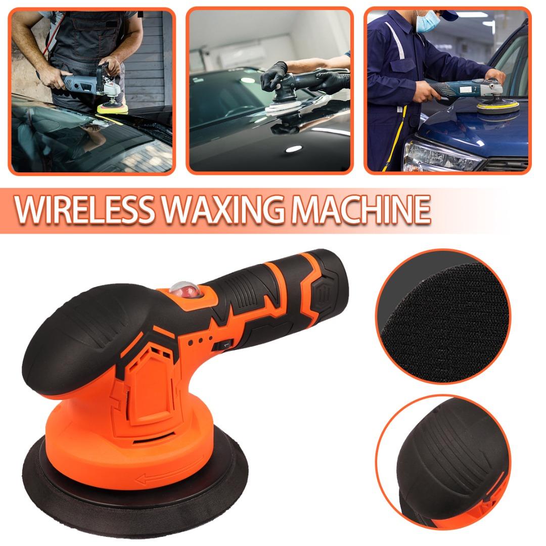 

Беспроводная полировальная машина Malinaisi для автомобилей, буферная шлифовальная машина, 500 об/мин, 6 дюймов, комплект подушечек