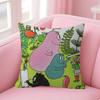 Cartoon Barbapapa CUTE   Maple Design Cushion Cover Happy Autumn Harvest decor Holiday Decorati Pillow Cover