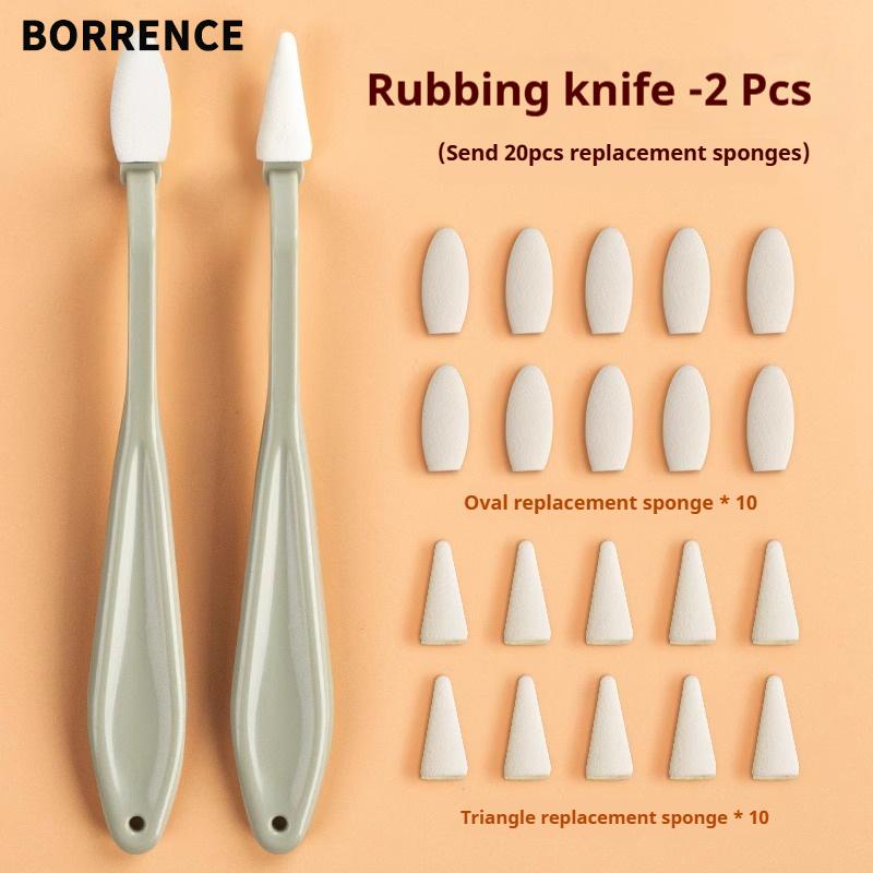 Kunst Skizze Wischmesser Set Waschbarer Pinsel Schwamm Wischer Wiederverwendbare Mixer Werkzeuge für Anfänger Künstler Holzkohle Skizze Zeichenwerkzeuge