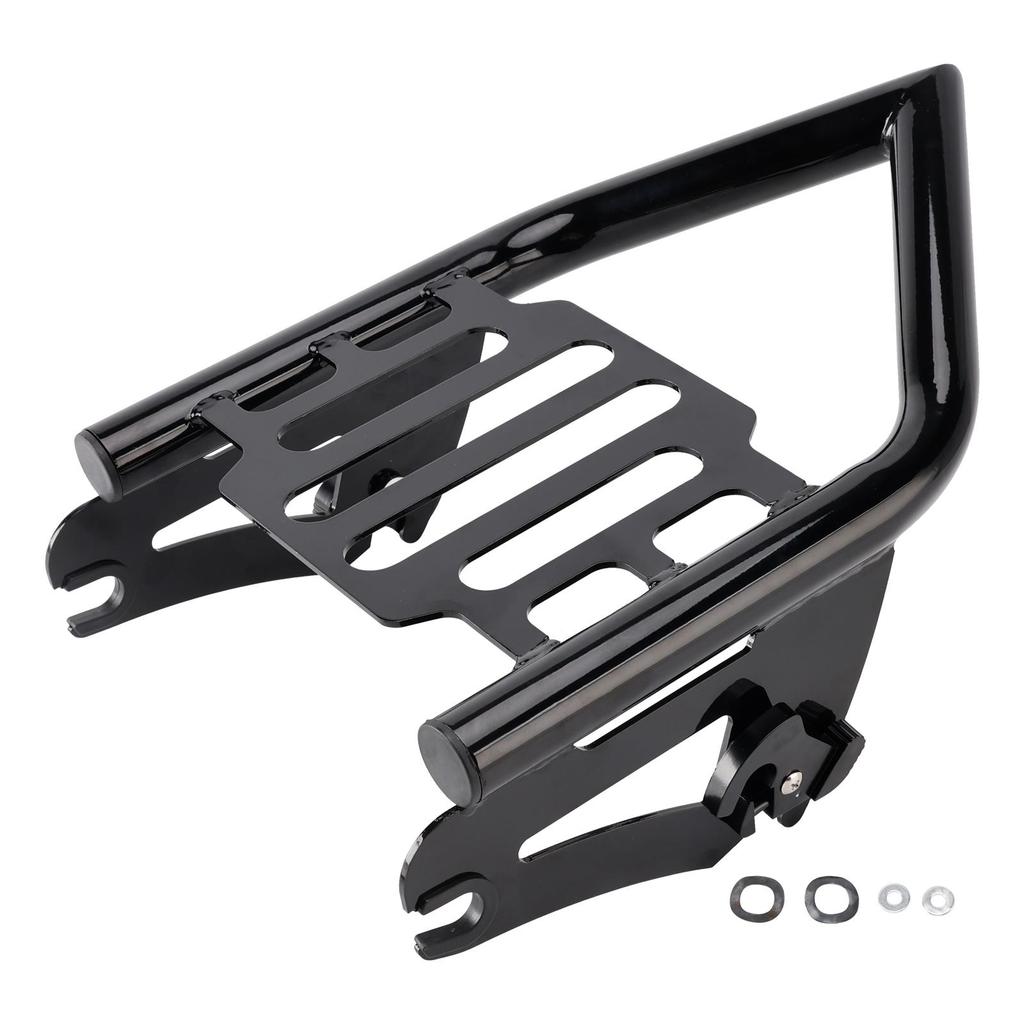 Detachable Luggage Rack For Harley Electra Street Road Glide Road King 2009-2025 Black