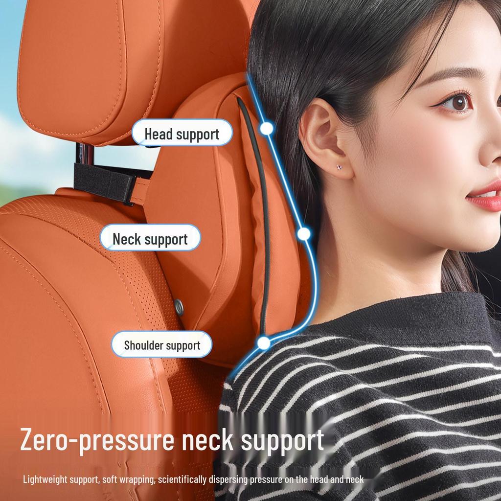 Leapmotor C10/C11/C01/C16 Nappa Leather Lumbar & Neck Pillow Headrest