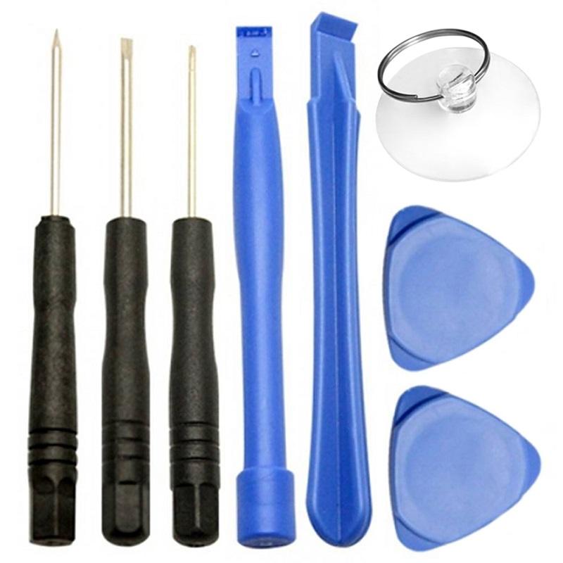 Professional 11 in 1 Cell Phones Opening Pry Repair Tool Kits Smartphone Screwdrivers Tool Set For iPhone Samsung HTC Moto Sony