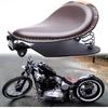 Brown Motorcycle Solo Seat Fits for Sportster XL 1200 883 48 Dyna Chopper Bobber and More