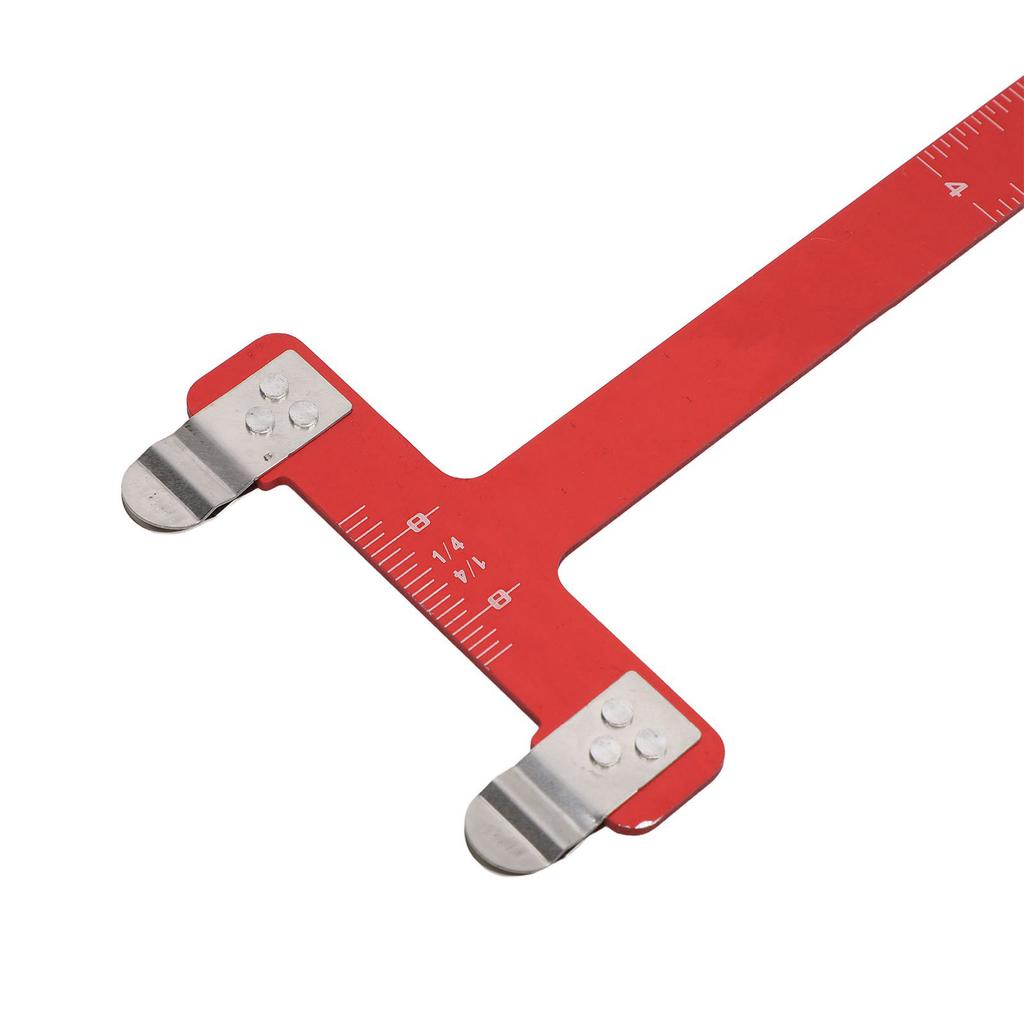 Righello Regolabile per Arco Compound Ricurvo a Forma di T in Acciaio Inossidabile Strumento di Misurazione per Corda d'Arco