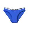 Women's Seamless Low- Letter Print Bikini Panties for Sports and Casual Wear