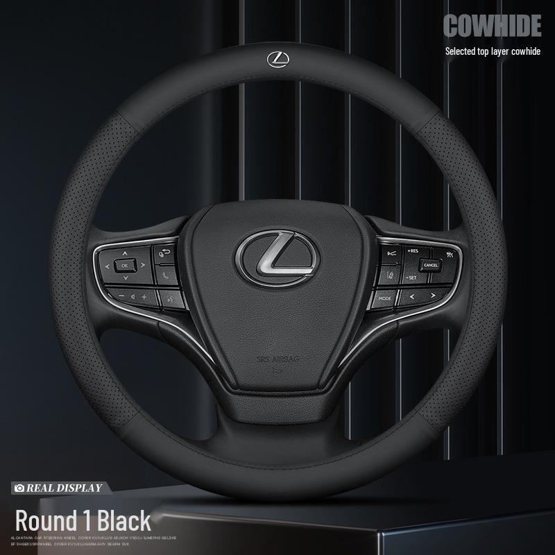 Lexus NX/ES/RX Äkta Läder Rattöverdrag