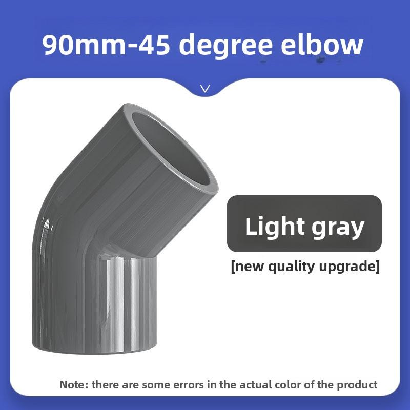 25mm PVC Pipe Equal Elbow Connector Garden Irrigation Fish Tank 45 Degree Elbow Joint Pipework Adapter Aquarium Accessories