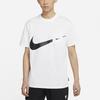 Nike Sportswear Swoosh Casual Round Neck Logo Pocket Short Sleeve T-Shirt Men Tops White DJ4134-100