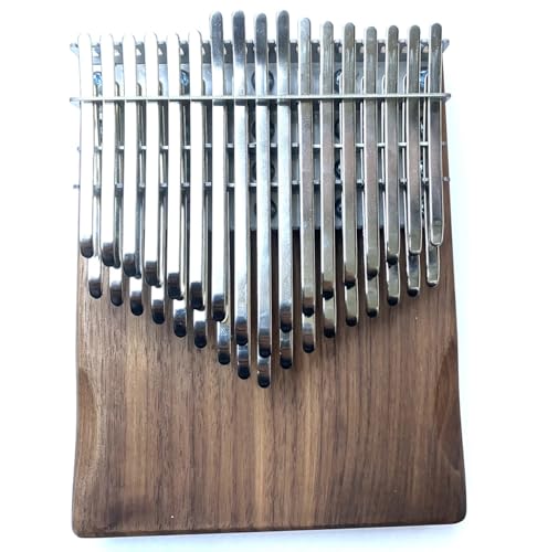 MIYINGE Craftsman s 34-Note Kalimba with Chromatic Scale, 2-Key Thumb Piano, Handcrafted (34 Notes, Walnut)