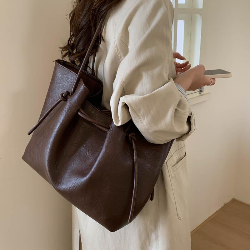 Freizeit Retro Tragetasche, Modische Pendler Neue Stil, Unterarmtasche, Meilad Große Kapazität Einzelne Schulter Damen Tasche