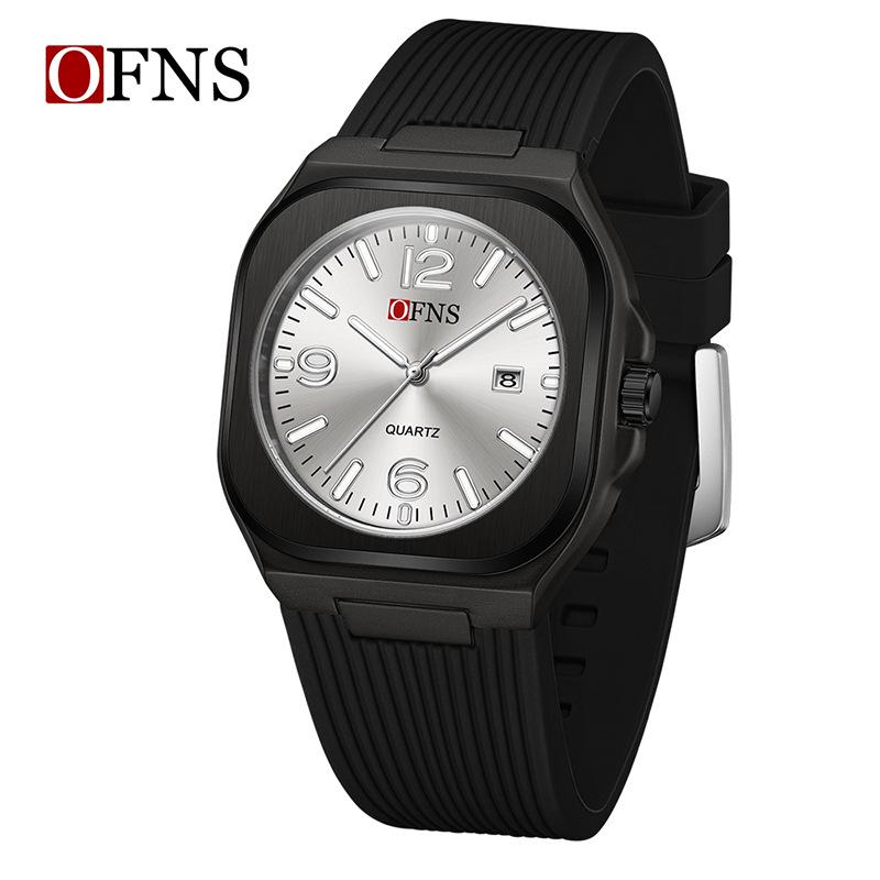 Ofns Men's Waterproof Business Watch, Bestseller, Square/Round Dial, Classic Single Calendar