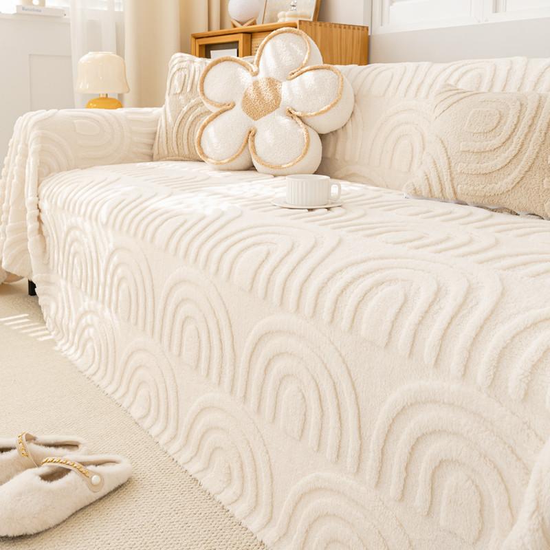 Fashion Warm Sofa Cover Simple Armchair Blanket All Inclusive Modern Couch Cushion for Living Room Home Decor