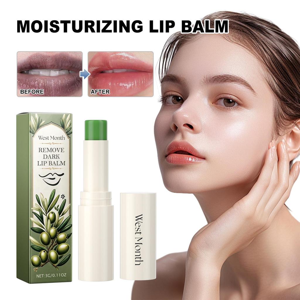 West Month Dark Spot Correcting Lip Balm Moisturizing & Hydrating Reduces Lip Lines Relieves Dryness Plumps & Softens For Lips 3g