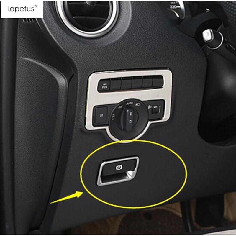 Car Electrical Parking Handbrake Hand Brake Button Molding Cover Trim Matte Accessories For Mercedes-Benz Vito W447 2014 - 2025