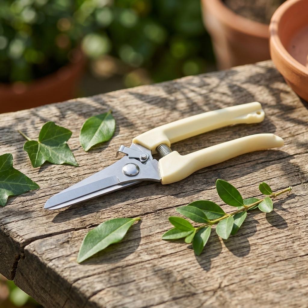 Straight Garden Pruning Shears for Tree Branches Flowers and Shrubs