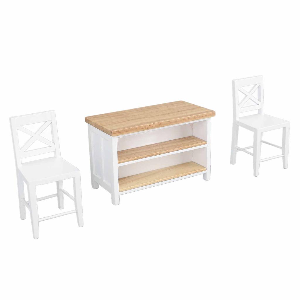 Puppenhaus Barhocker Innovativ Simulation Exquisit 1/12 Maßstab Puppenhaus Miniatur Bar-Set