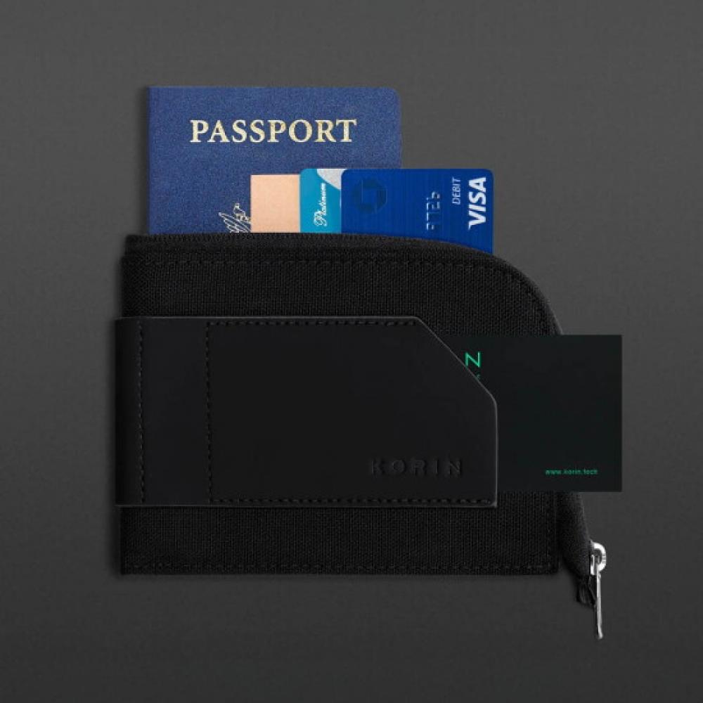 Korin Rfid Passport Wallet Travel Card Holder Kr665t