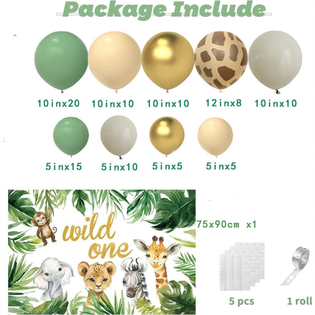 Kindergeburtstags-Ballon-Set Feiertagsparty-Szenenarrangement Dekoratives Band Stoffset Jungen und Mädchen Geburtstag