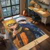 Naruto Anime Rug Carpet Non Slip Washable Floor Mat Large Area Rugs for Bedroom Gamer Room