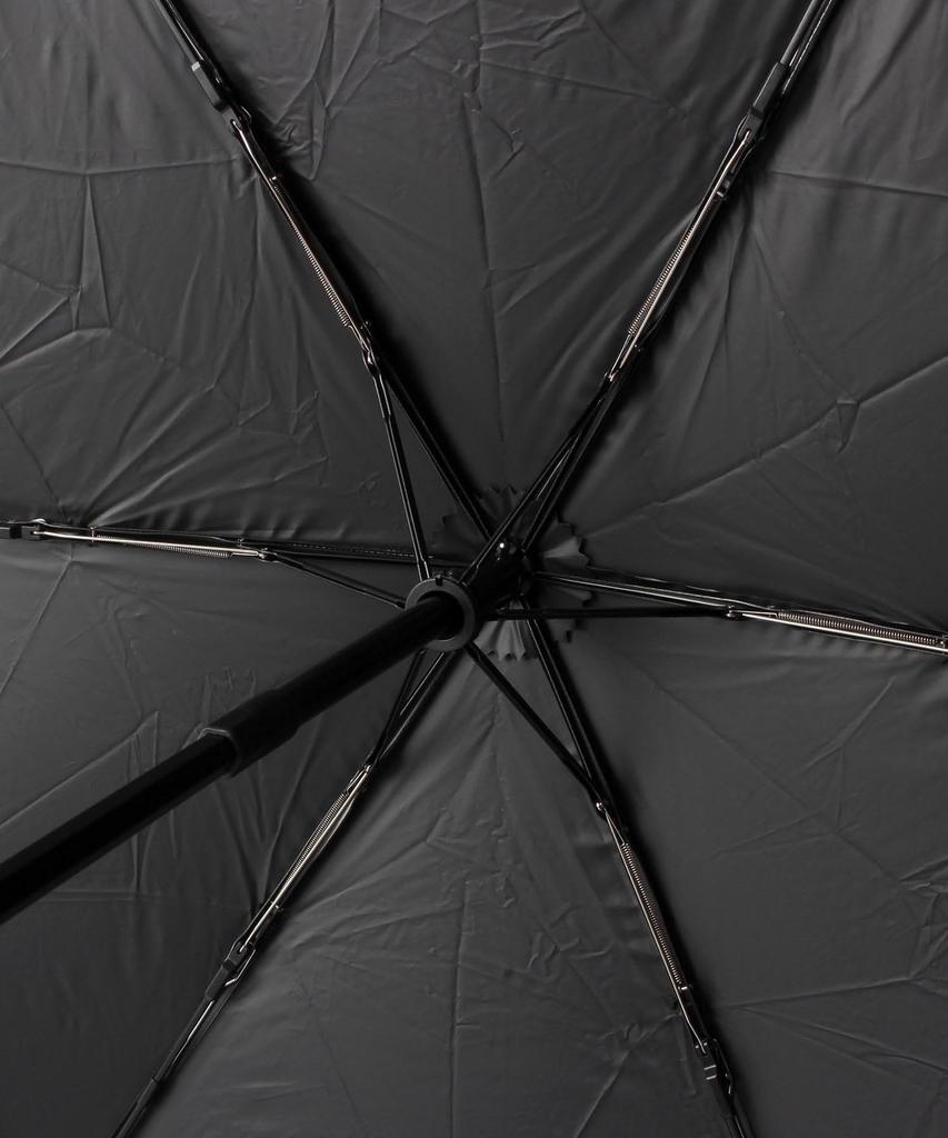 D Folding Automatic Opening and Scallop Black 00 P9432688 ITS'DEMO Umbrella, Lightweight, Closing, Pattern, Women's, (019) (Free Size),