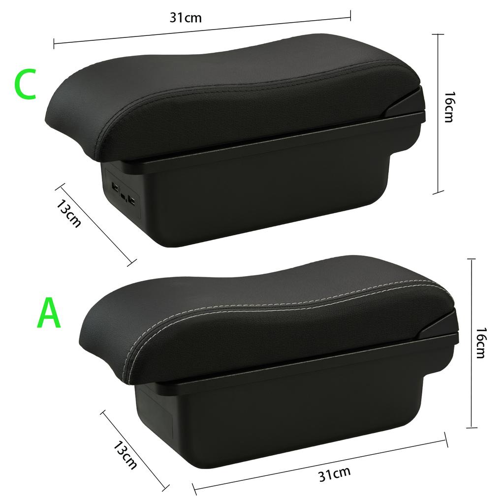 For KIA Rio 3 armrest box KIA K2 X-line Rio 3 2011 2012 2013 2014 2015 2016 car armrest accessories interior Storage box