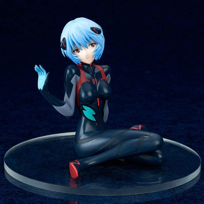 Evangelion New Theatrical Edition: Q Ayanami Rei (Provisional) Plugsuit Ver. 1/7 Scale PVC Painted Complete Figure Black Approx. 105mm