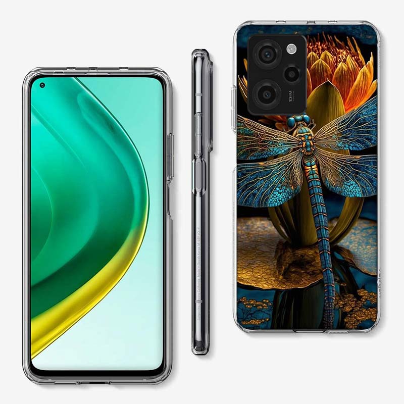 Schöne Libellen-Enthusiasten Hülle Handyhülle Für Xiaomi Poco M8 M7 M6 M4 M3 X7 X6 X4 Pro F7 Ultra M5S Mi 14 14T 15 15T 12T 1