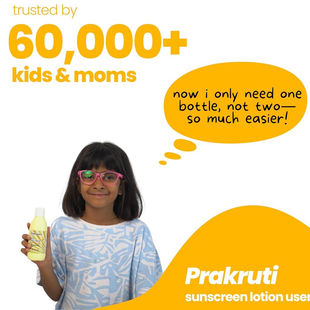 Tuco® Kids 2 in 1 Sunscreen + Body Lotion with SPF 30 | Turmeric, Licorice, Mango Butter | UVA/UVB PA++++ | Ages 2-5, 5-10, 10-15 | 100 ml (Pack of 2)