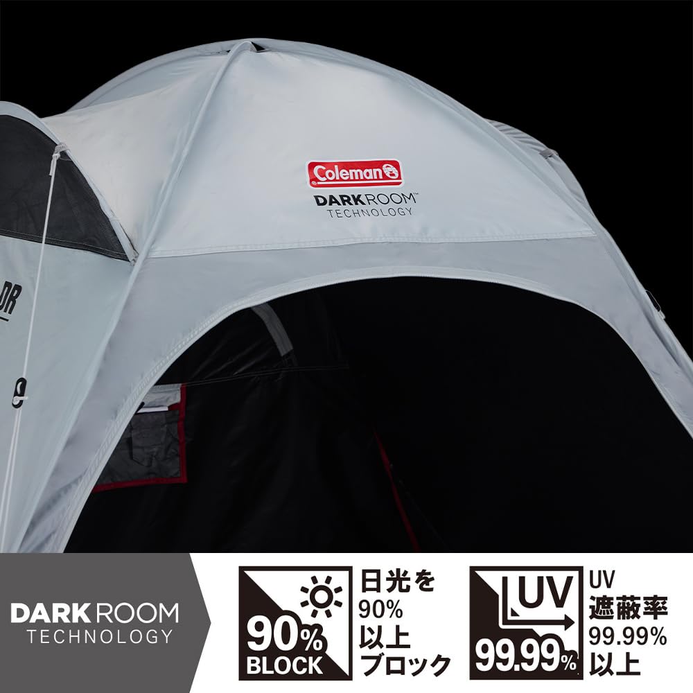 COLEMAN Quick Up Shade DR Beach Tent Compact Water UV Sports PU Solo Tent - Portable, Darkroom, Storage, Outdoor, Resistant, Protection, Park, Day,