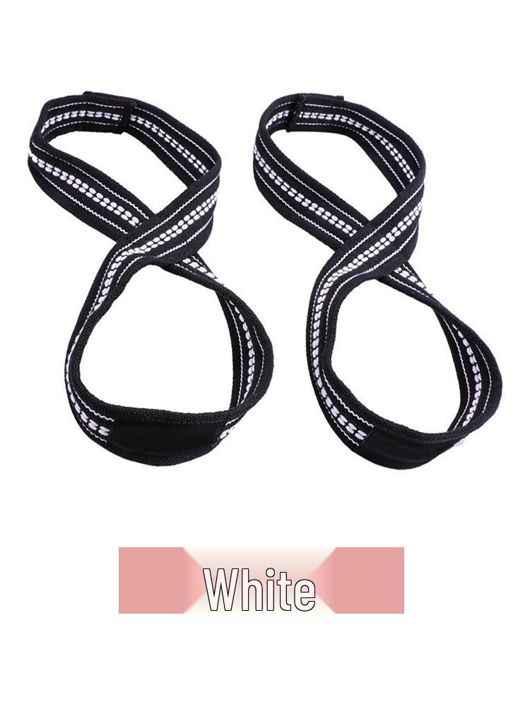 Figure 8 Weightlifting Straps: Non-Slip Wrist Wraps for Deadlifts, Pull-Ups, and Exercise Support
