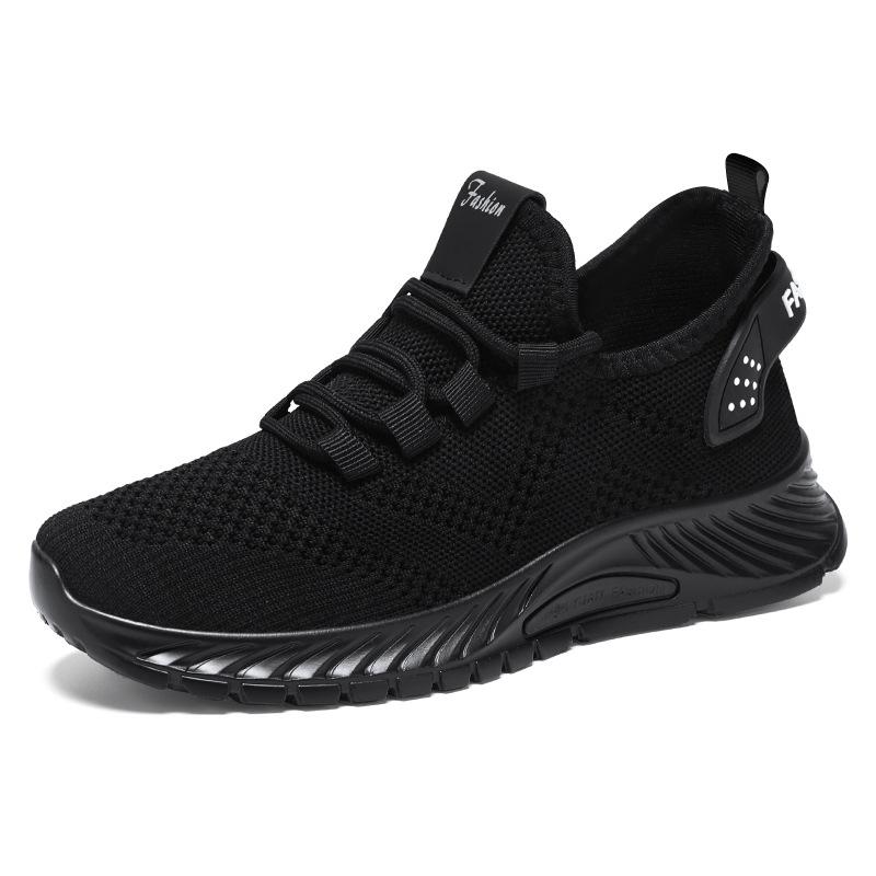 Shoes women's summer women's shoes flying woven casual shoes popular factory sports shoes 2025