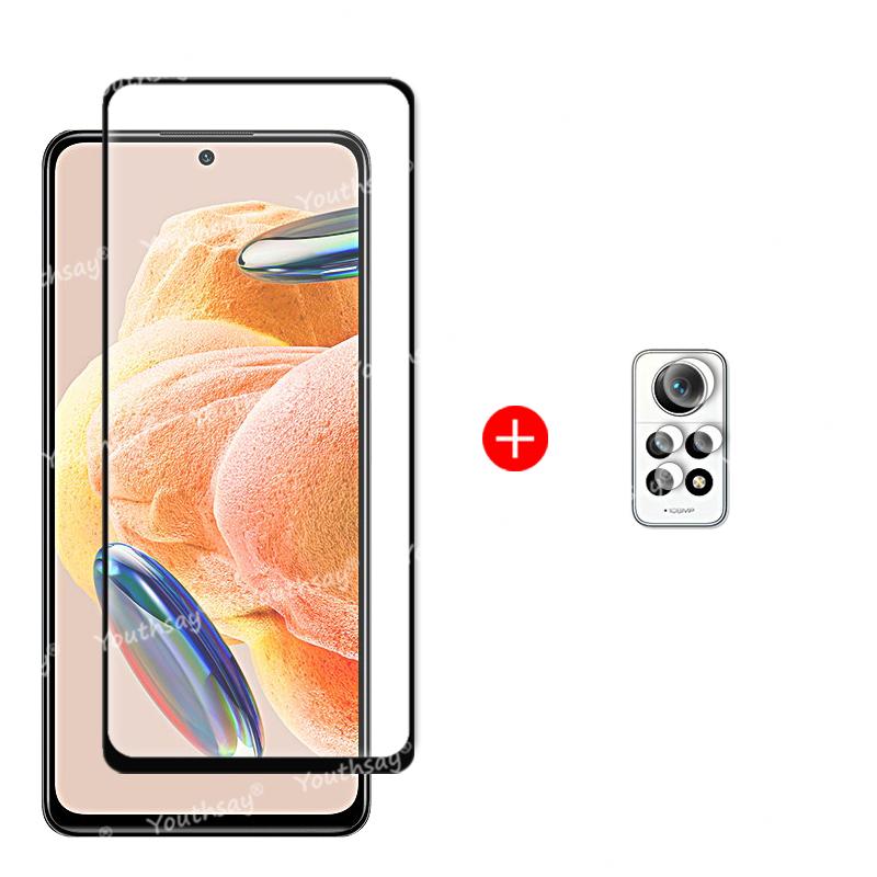 For Xiaomi Redmi Note 12 Pro Glass Redmi Note 12 Pro Tempered Glass Full Glue Screen Protector Film Redmi Note 12 Pro Plus Glass